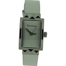 Firetrap Ladies Analogue White Dial & White Leather Strap Casual FT1053W