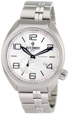 Fitzroy F-S-S6S1 White Original Steel Automatic Steel Bracelet