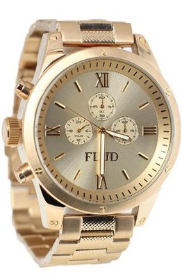 uFlud Watches Flud es Order With Interchangeable Bands One Size Gold 