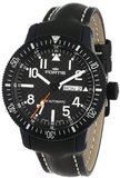 Fortis 647.28.71 L.01 B-42 Marinemaster Black Automatic Date Leather