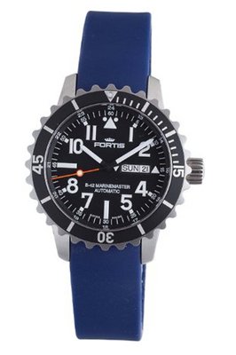 Fortis 670.10.41 SI.05 B-42 Marinemaster Automatic Blue Rubber Date