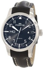 Fortis 700.10.81 L.01 F-43 "Flieger" Black Leather Strap Automatic