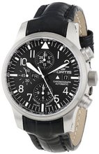 Fortis 701.10.81 LC.01 F-43 Flieger Chronograph Black Automatic Chronograph Date