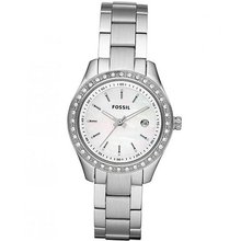 Fossil ES2998 Stainless Steel Analog White Dial