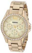 Fossil ES3203 Riley Multifunction Gold-Tone Stainless Steel