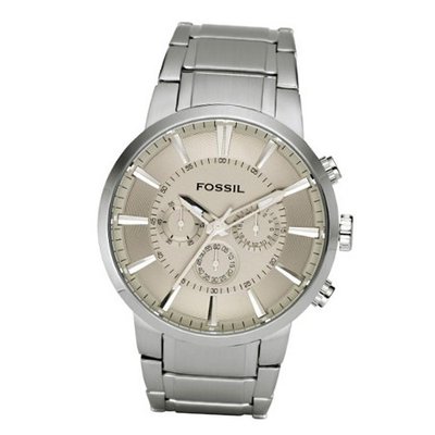 Fossil FS4359 Stainless Steel Bracelet Silver Analog Dial Chronograph