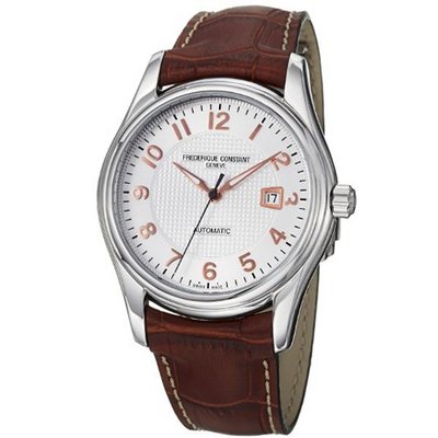 Frederique Constant FC-303RV6B6 RunAbout Brown Leather Strap