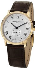 Frederique Constant Slim Line Silver Dial Gold-Plated Ladies 235M4S5