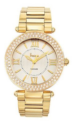 Freelook HA1536GM-4 All Gold Plated s Crystal Bezel
