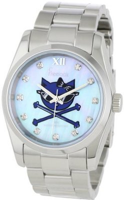 Freelook HA5304-6C Viceroy Kitty Blue Dial Stainless-Steel Case and Bracelet
