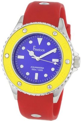 Freelook HA9035-2G Aquajelly Red with Blue Dial