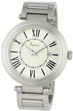 Freelook Unisex HA1134M-4A Cortina Roman Numeral Matte Stainless Steel