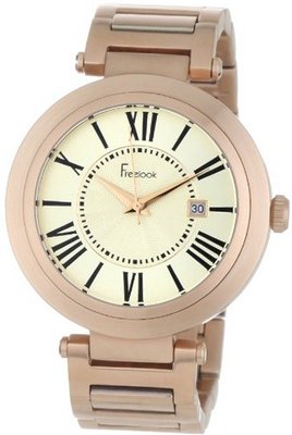 Freelook Unisex HA1134RG-9A Cortina Roman Numeral Matte Rose Gold