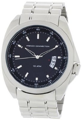 French Connection FC1034B Stainless Steel Round Case