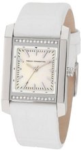 French Connection FC1082SW Classic Square White Mother-Of Pearl