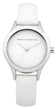 French Connection FC1206W Ladies All White Leather Strap