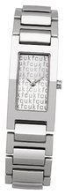 French Connection Quartz with Silver Dial Analogue Display and Silver Stainless Steel Bracelet FC1106SS
