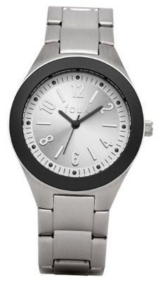 French Connection Quartz with Silver Dial Analogue Display and Silver Stainless Steel Bracelet FC1133SB