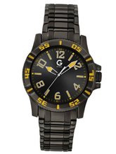 G by GUESS Black With Yellow Accents