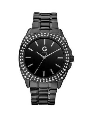 G by GUESS Oversized Glitz Black