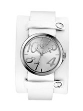 G by GUESS White Snap-off Cuff