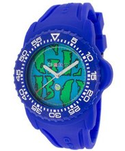 Light Blue Dial Blue Silicone