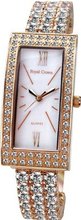 Gemorie  Fashion Rectangular with Jewelry Band in Rose Gold Plating (128961-RG)
