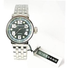 Giordano Black Dial Bracelet Strap Gents Fashion 1117-11