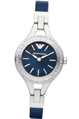 Emporio Armani AR7330 Ladies Blue Silver Chiara