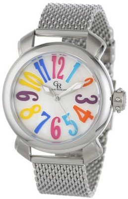 Giulio Romano GR-7000-04-001 Rimini Mother-Of-Pearl Multi-Colored Dial Stainless Steel