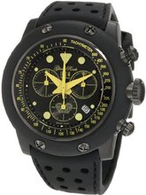 Glam Rock GR90112 Racetrack Collection Chronograph Black Silicone