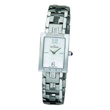 Grovana Quartz with Silver Dial Analogue Display and Silver Stainless Steel Plated Bracelet 4560.7132