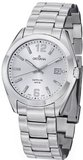 Grovana Stainless Steel Silver Dial 1554.1132