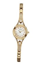 GUESS U0135L2 Petite Vintage-Inspired Embellished Gold-Tone