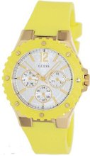 GUESS U0149L2 Yellow and Gold-Tone Feminine Sport