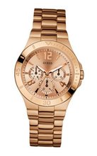 GUESS U13624L1 Active Shine Multi-Function Rose Gold-Tone Sport