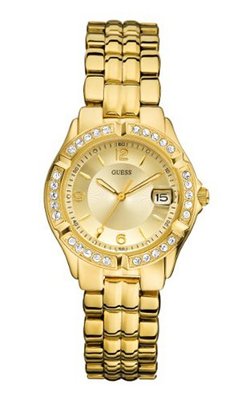 GUESS U85110L1 Dazzling Sporty Mid-Size Gold-Tone