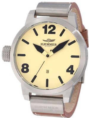 Haemmer H-01 Giants Automatic Brown Leather Strap
