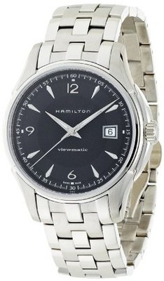 Hamilton H32515135 Jazzmaster Viewmatic Black Guilloche Dial