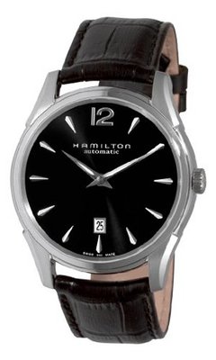 Hamilton H38615735 Jazzmaster Slim Black Dial