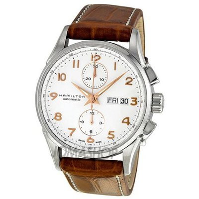 Hamilton Jazzmaster Maestro White Dial Leather Strap H32576515