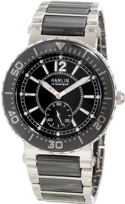 Hamlin HACL0400:001 Ceramique Oversized Subsecond Ceramic and Stainless Steel