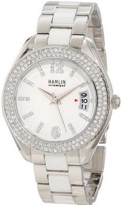 Hamlin HACL0416:002 Ceramique Bling and Stainless Steel Austrian Crystals