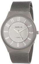 Hamlin HAMM0314:001/04E92GT Titanium Case Grey Dial Stainless Steel Mesh Band