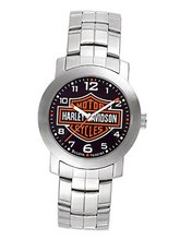 Harley Davidson 76A019 Black Dial Bracelet