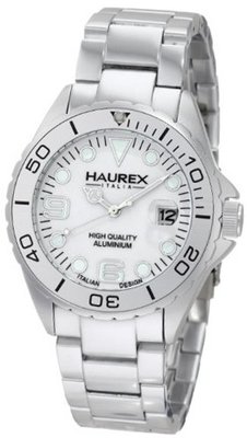 Haurex Italy 7K374UWW Ink Silver Aluminum Bracelet