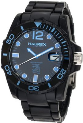 Haurex Italy N7354UNB Caimano Date Black Dial Plastic Sport