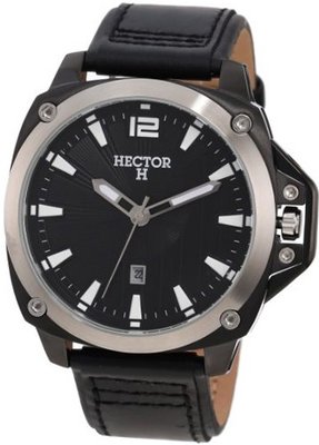 Hector 665250 Black Sun-Ray Dial Date
