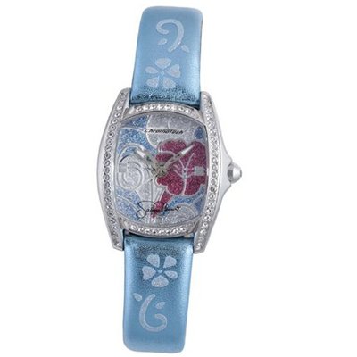 Hello Kitty Blue Floral Stainless Steel