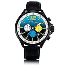Holler HLW2280-4 Psychedelic Turquoise Chronograph